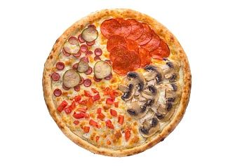 Пицца 4 вкуса НОВЫЙ СОСТАВ